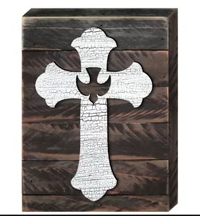 Conformation Blessing Cross Wooden Board Wall Decor