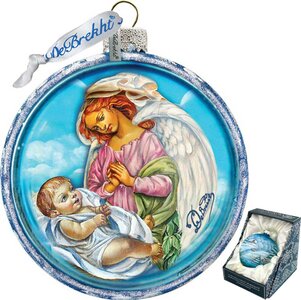 764-022R Guardian Angel Ball Ornaments