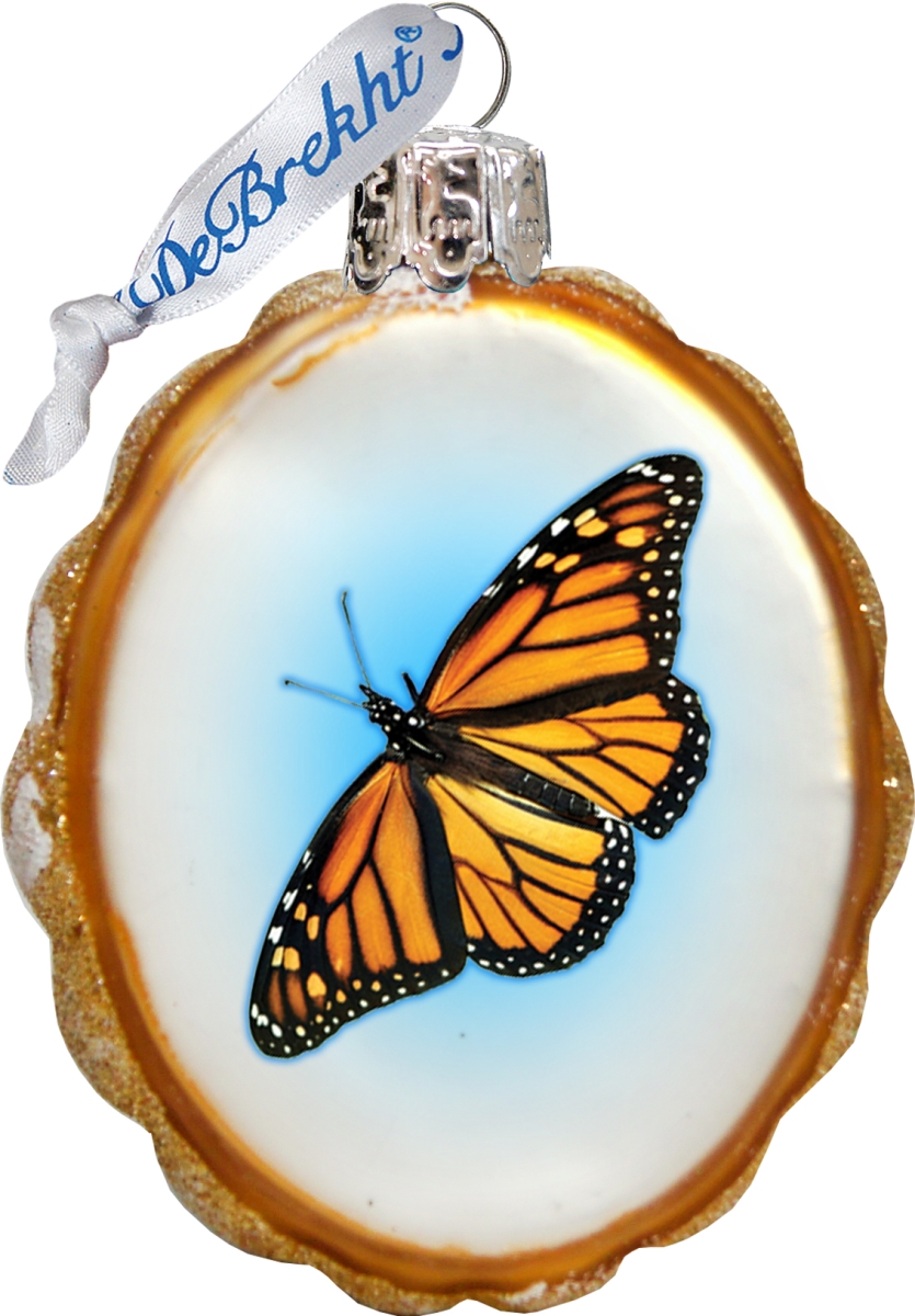 776283 Butterfly Keepsake Glass Ornament