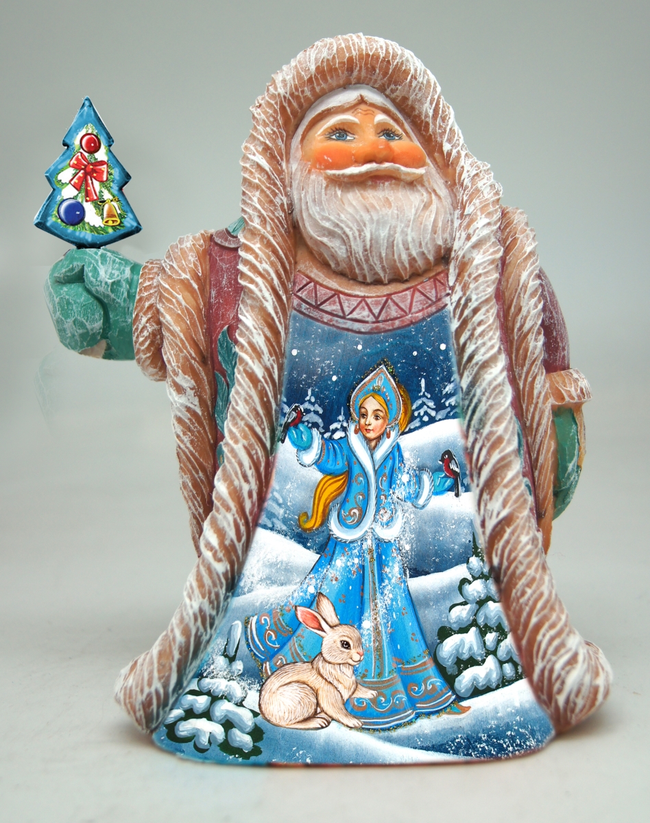 Picture of G.DeBrekht 532333 Snow Maiden Regal Santa Figurine for 5150119
