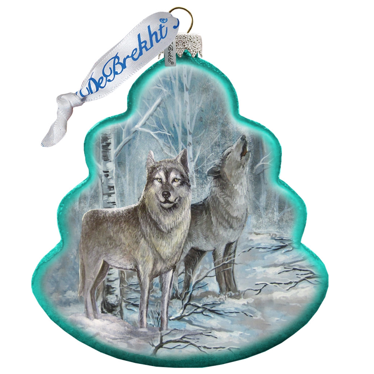762019 Wolves Tree Ornament