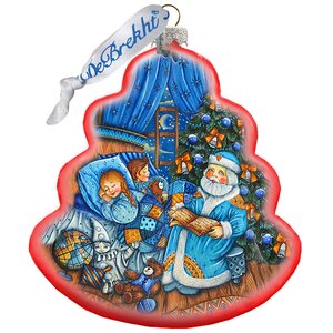 762020 Christmas Night Wreath Ornament