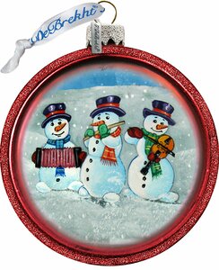 Snowmen C-Ball Ornament