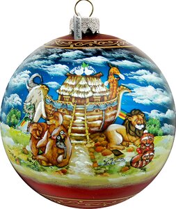 Noah Ark Ball LE Ornament
