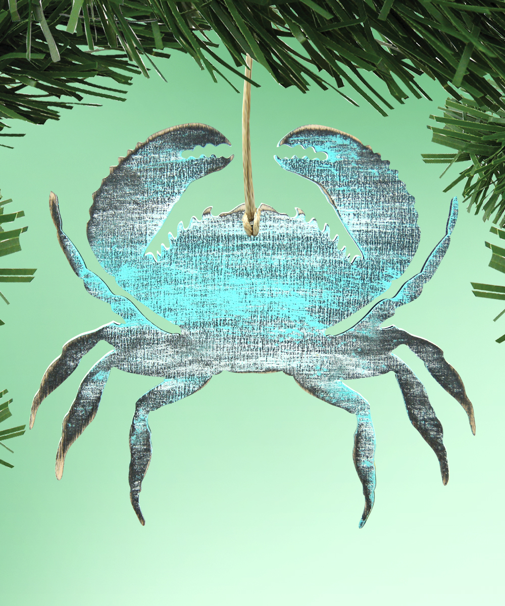 Crab Wooden Magnet Wall Decor