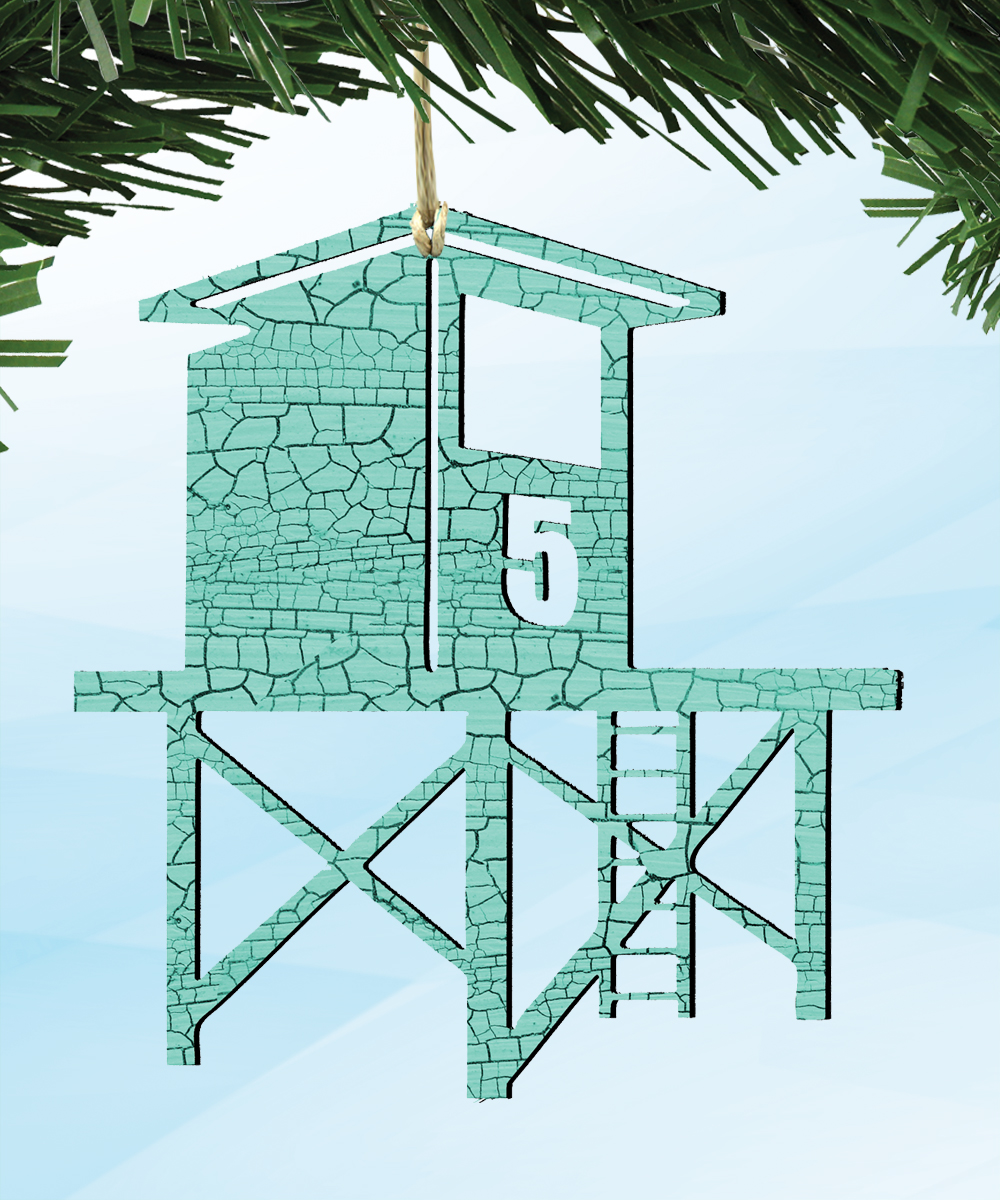 99540-M Guard Post Wooden Magnet Wall Decor