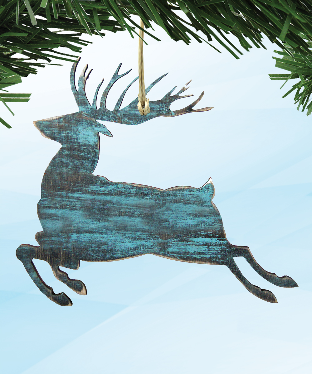 Reindeer Wooden Magnet Wall Decor