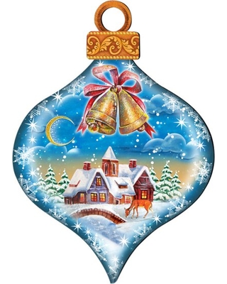Winter Drop Ornament Christmas Door Hanger Wall Decor