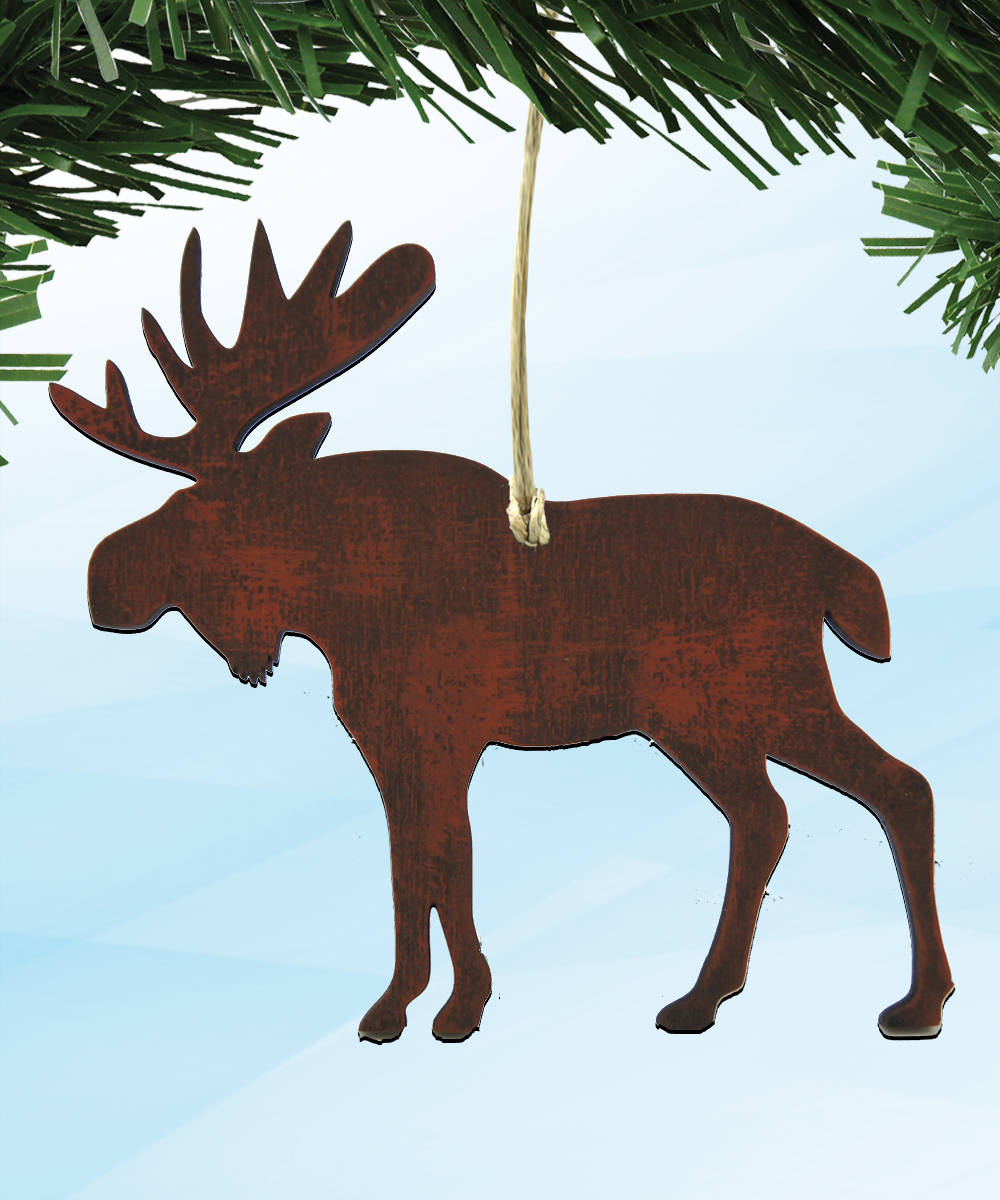 Moose Wooden Magnet Wall Decor