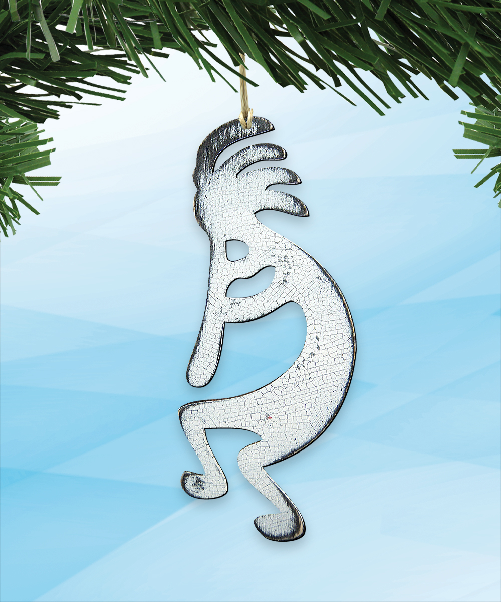 Kokopelli Wooden Ornament