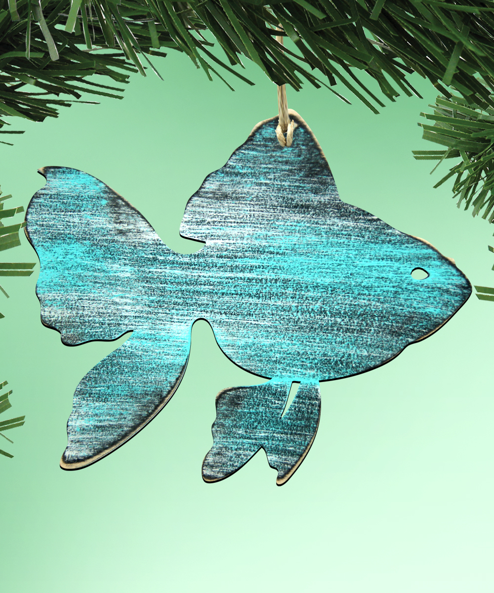 Fish Wooden Magnet Wall Decor