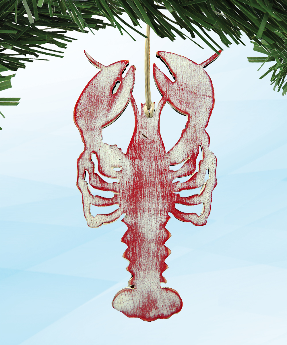 Lobster Wooden Magnet Wall Decor