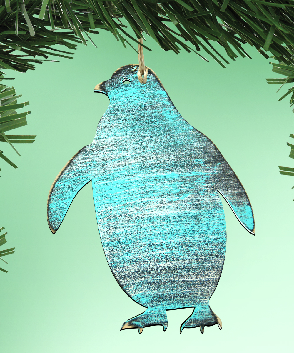 Penguin Wooden Magnet Wall Decor
