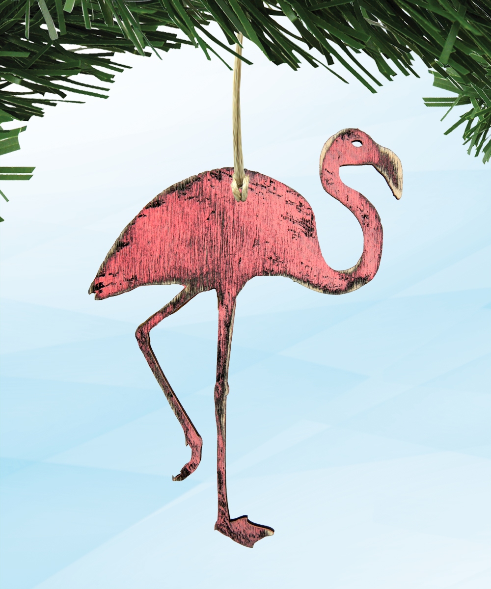 Flamingo Wooden Magnet Wall Decor