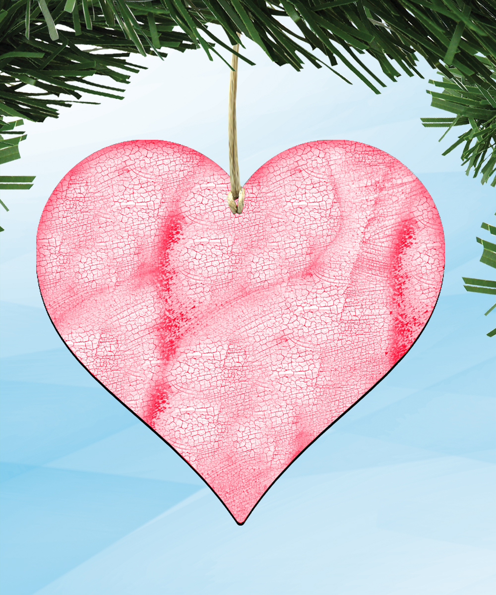 Love Heart Wooden Magnet