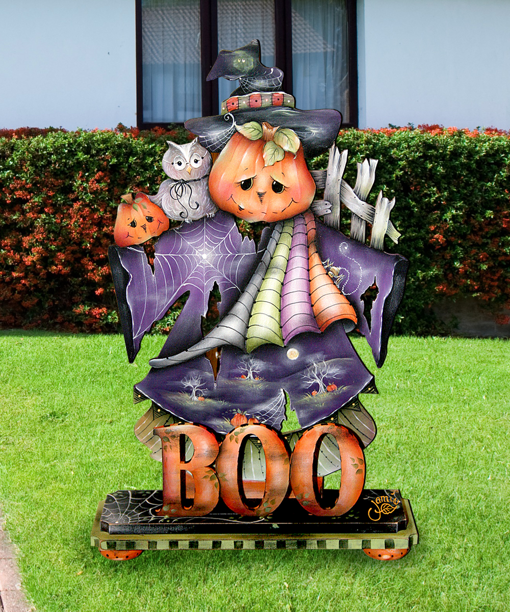 This Boos for You Free-Standing Garden Decor