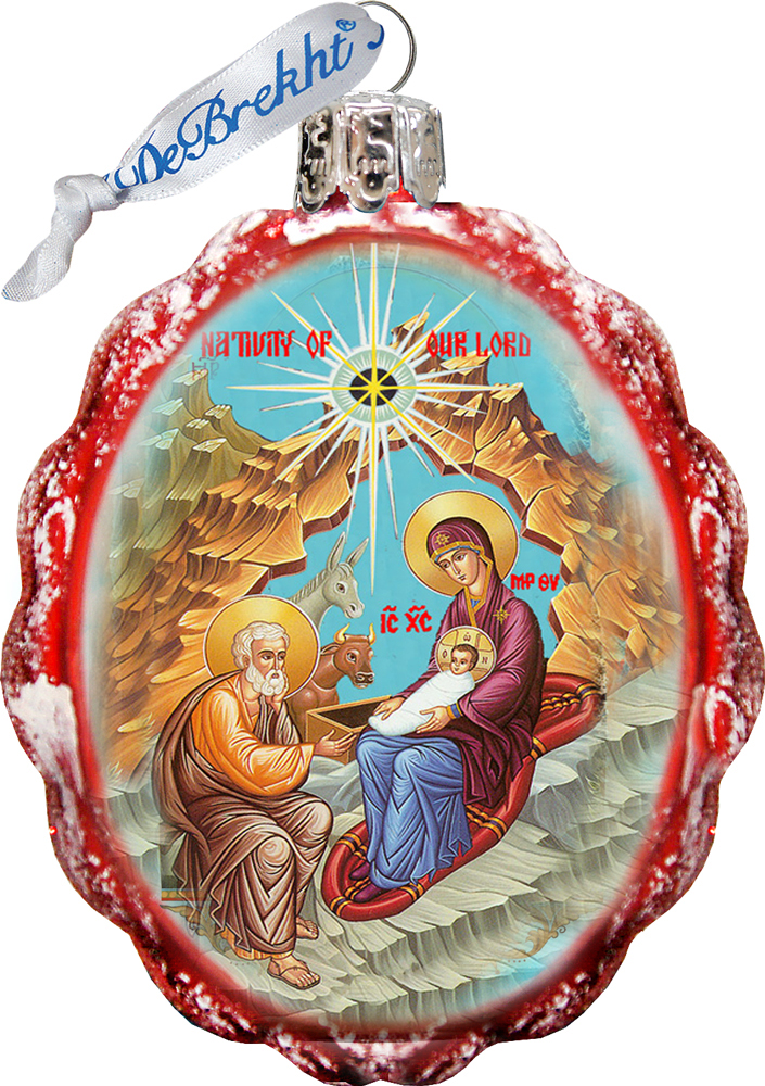 Orthodox Nativity Ornament