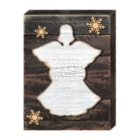 The Angel Art on Board Wall Decor
