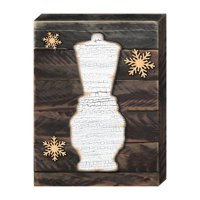 Nutcracker Art on Board Wall Decor