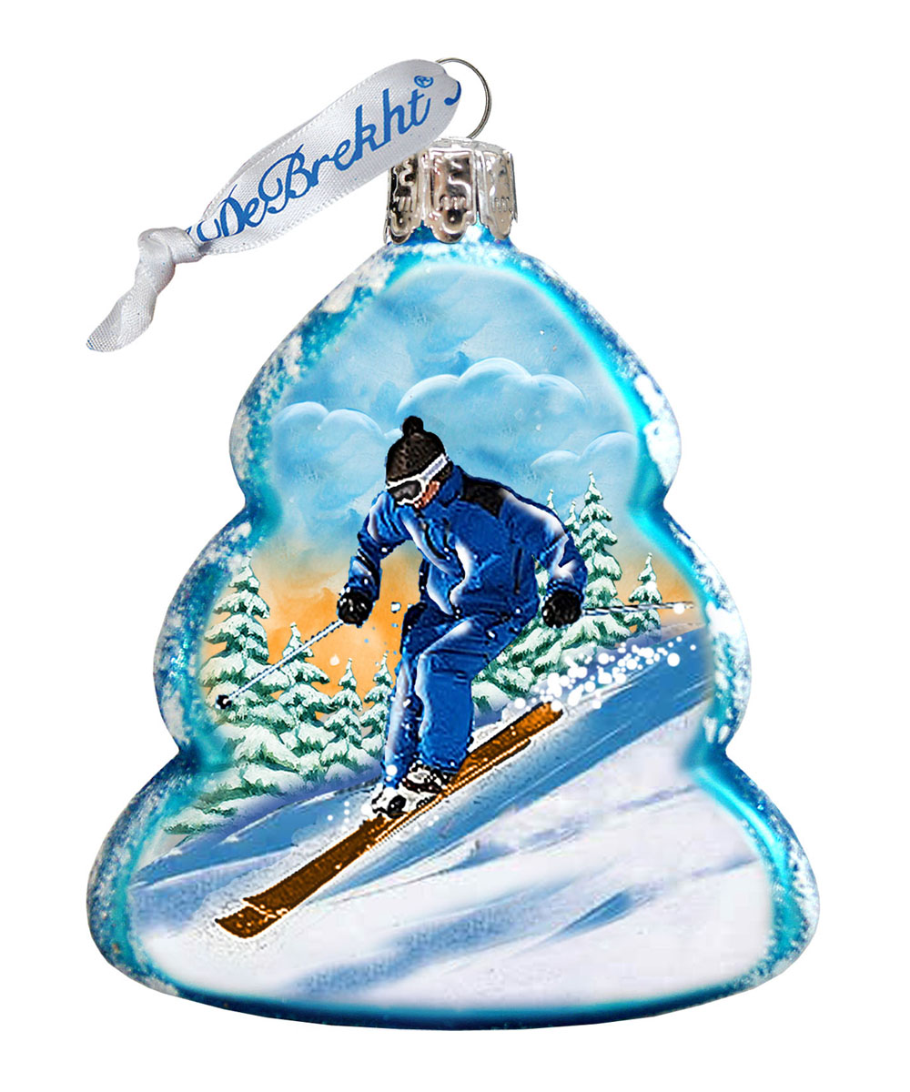 Skier Ornament & Tree Decor