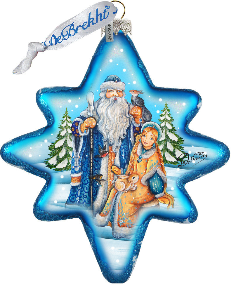 Father Frost & Snow Maiden North-Star Ornament
