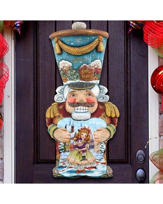 Nutcracker Art on Board Wall Decor