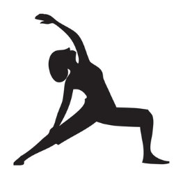 Yoga Art on Board Wall Decor