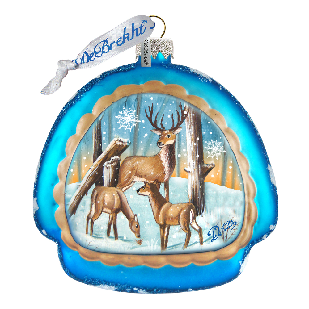 756011 Deer Love Ornament