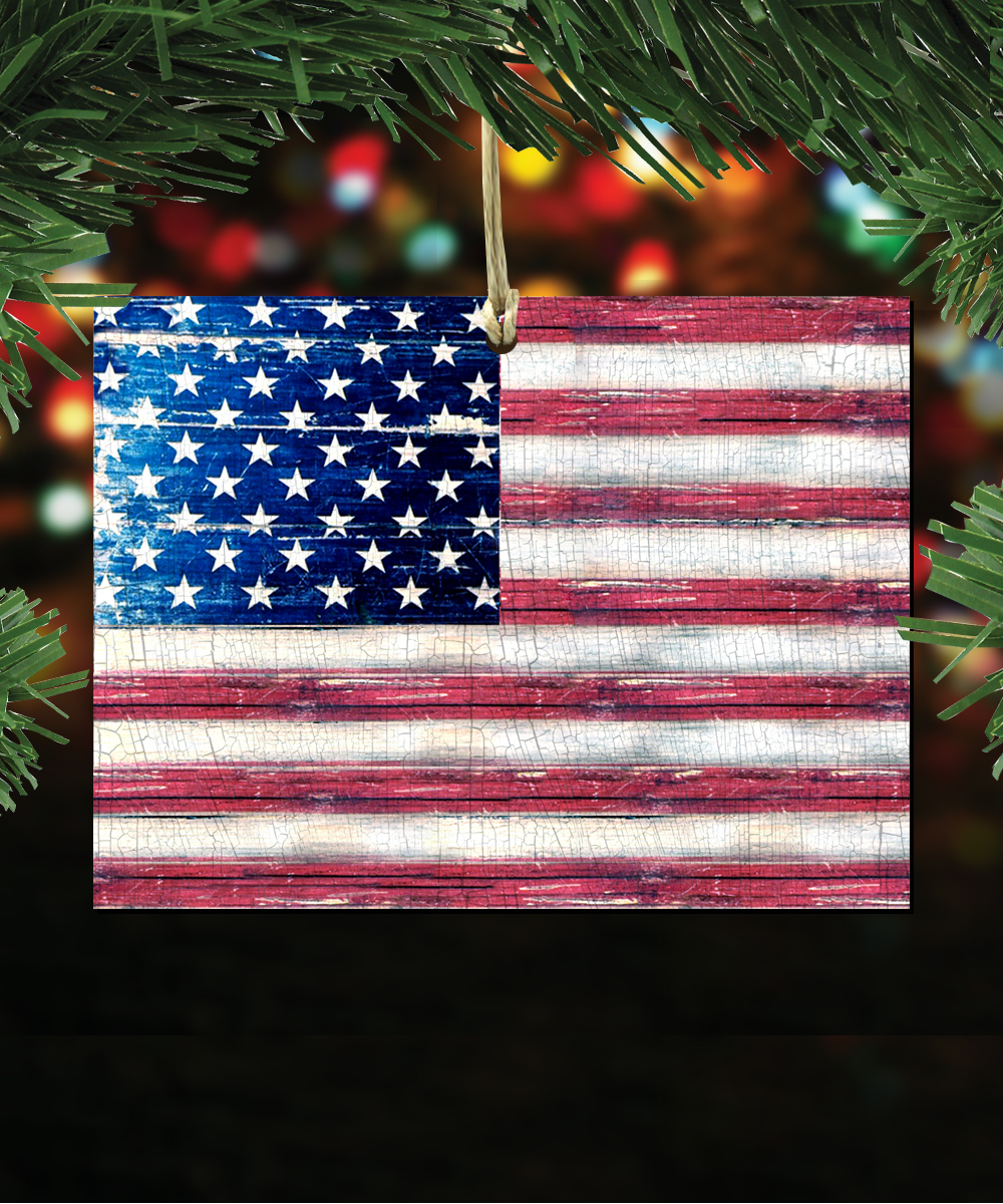 Christmas Tree Wooden Magnet Wall Decor