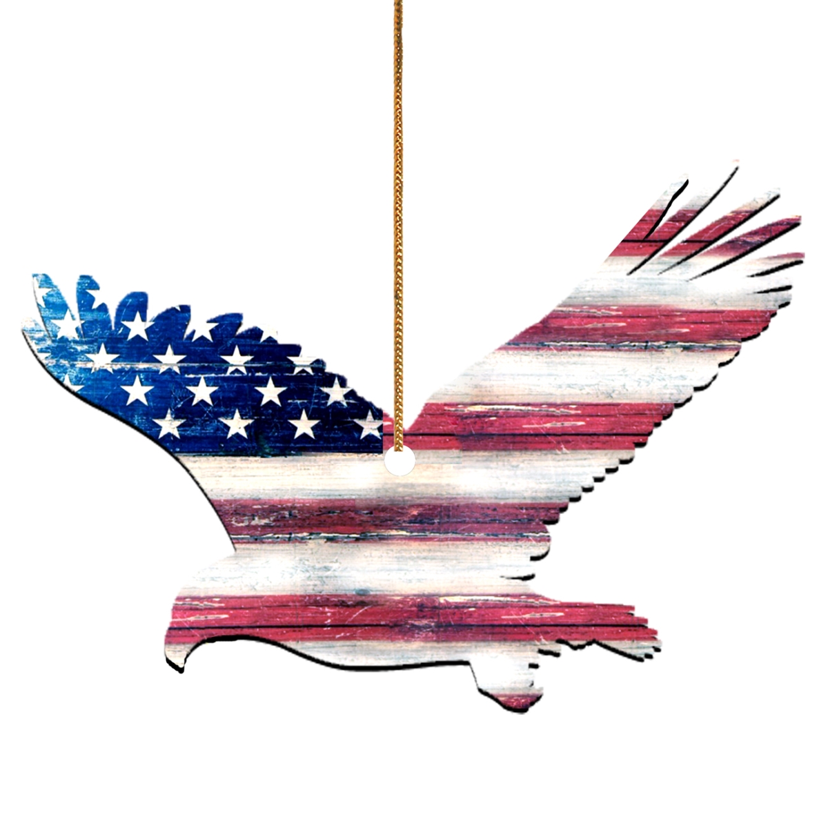 Freedom Eagle Wooden Magnet Wall Decor