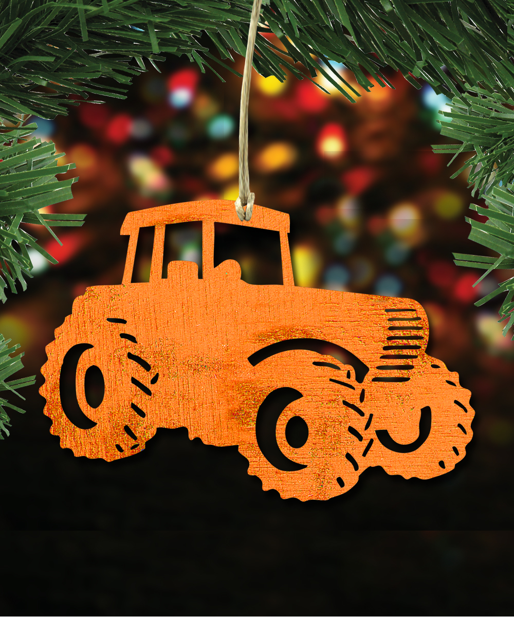 Tractor Wooden Magnet Wall Decor