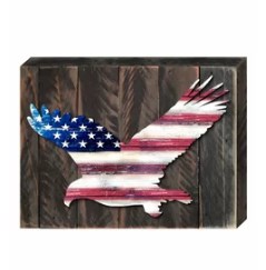 American Freedom Wooden Ornament