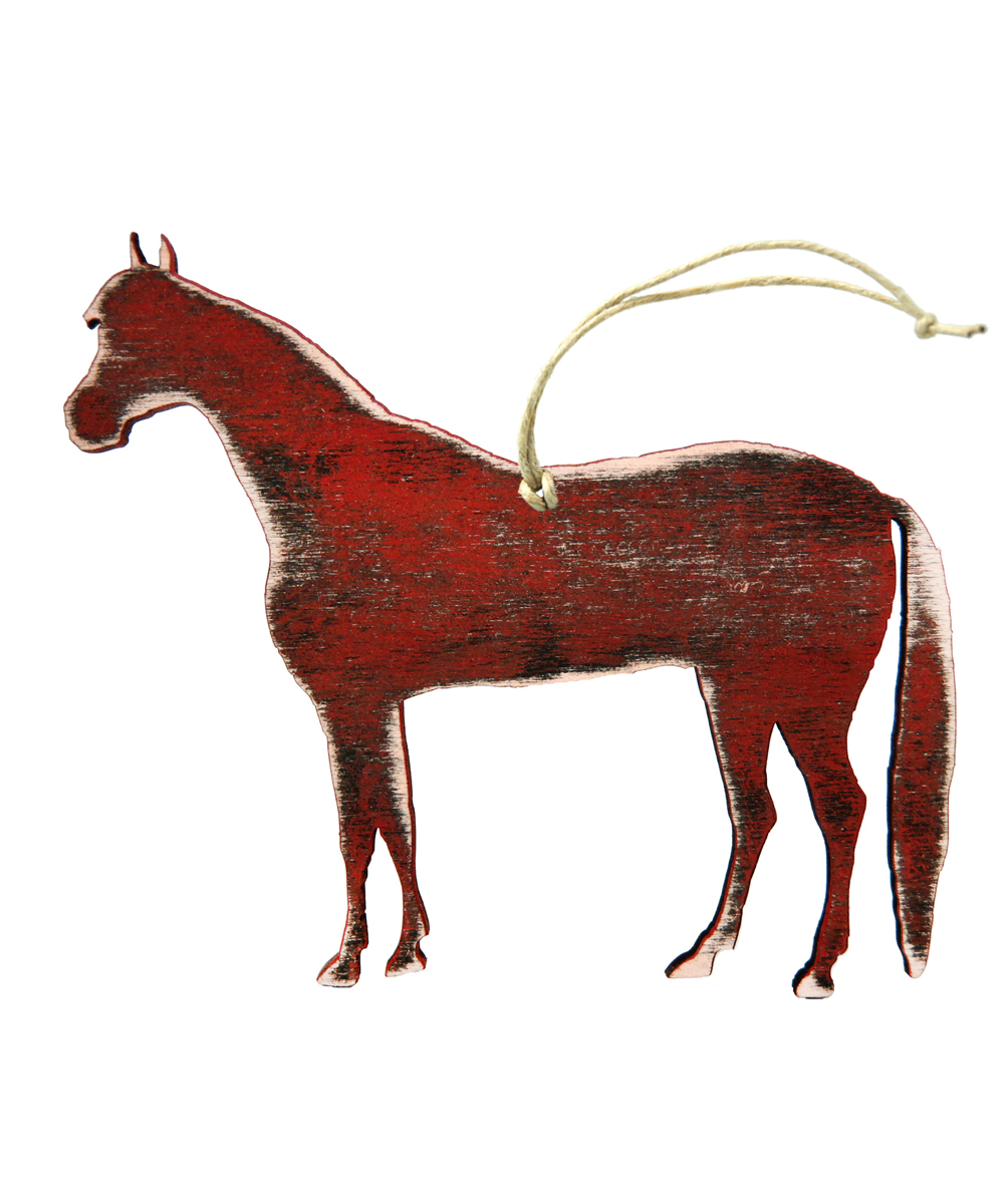 99155-M Lonely Pony Wooden Magnet