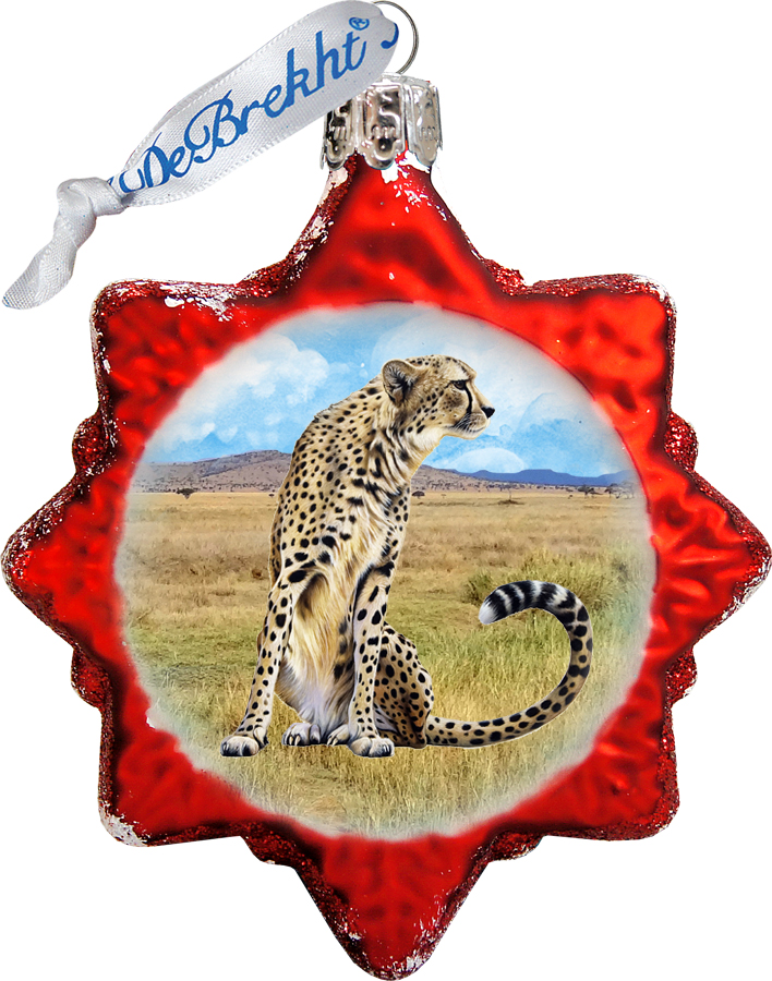 771040 Japer Glass Ornament
