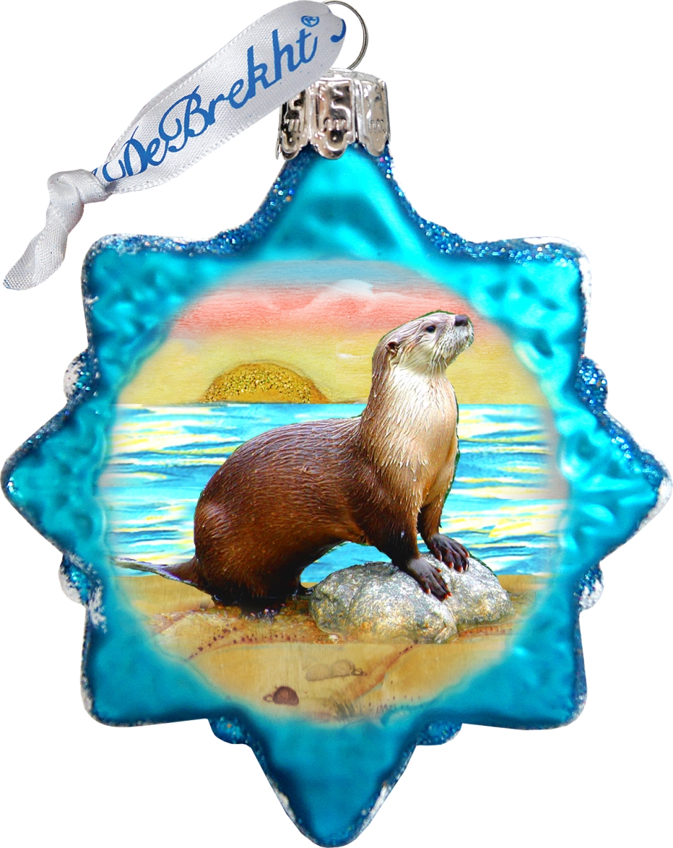 Sea Otter Coastal Ornament