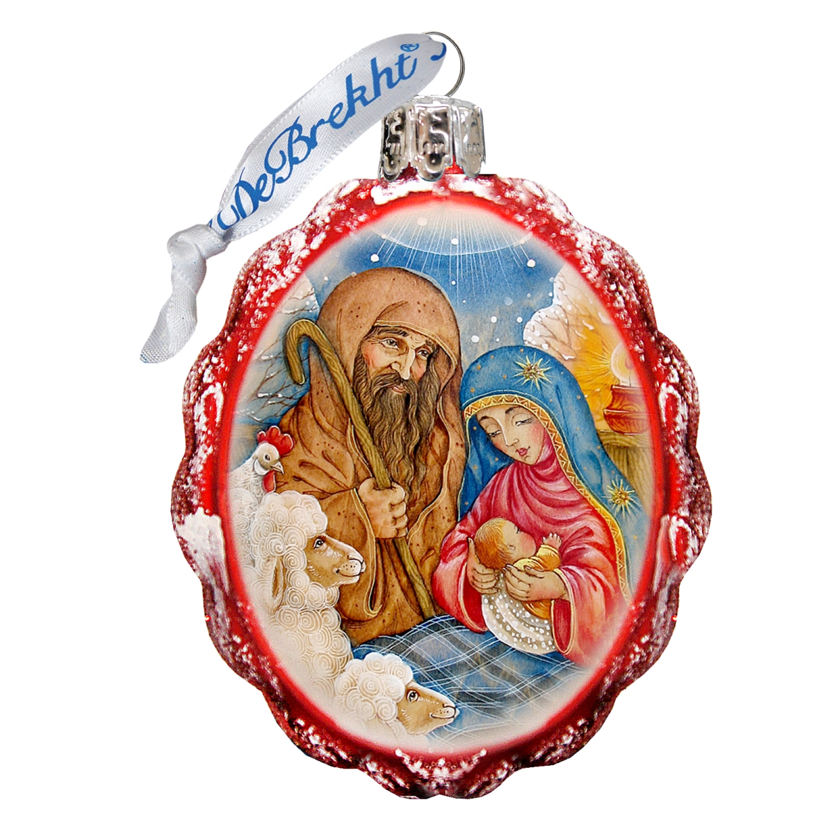Family Nativity Ornament