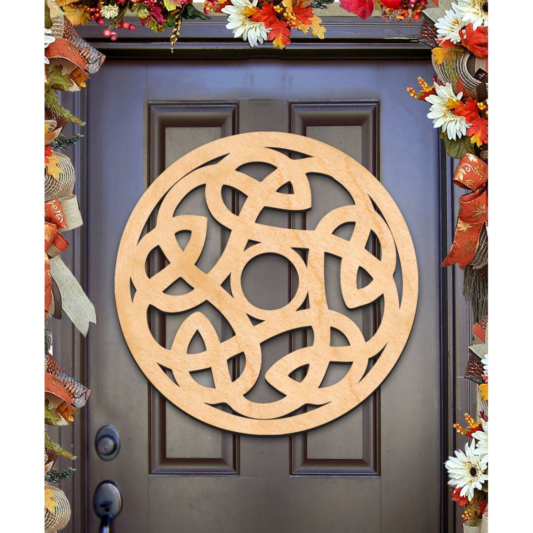 24 x 18 in. Celtic Spiral Wall Door Decor - Extra Large