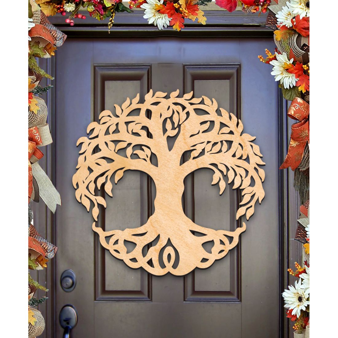 24 x 18 in. Celtic Tree of Life Wall Door Decor - Extra Large