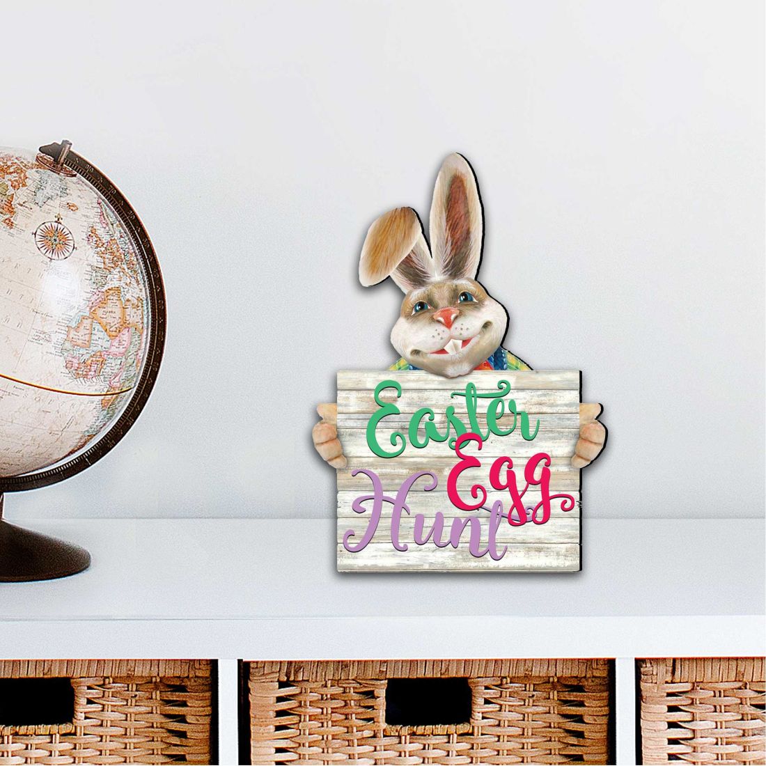 12 x 9 in. Bunny Easter Outdoor Decor Large Ornaments