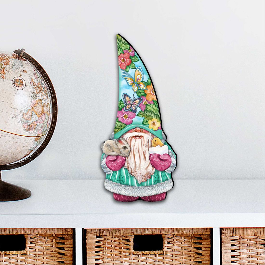 12 x 9 in. Spring Dwarf Easter Outdoor Decor Large Ornaments