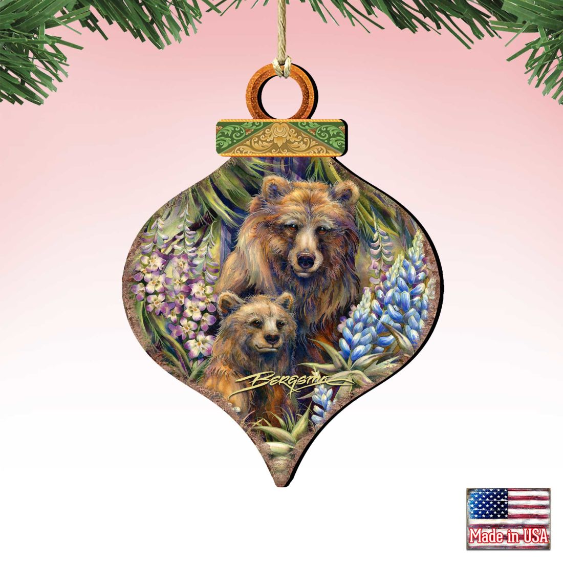 Holiday Shaped Ornament, Set of 2 -  Designocracy, 8591947-JB-S2