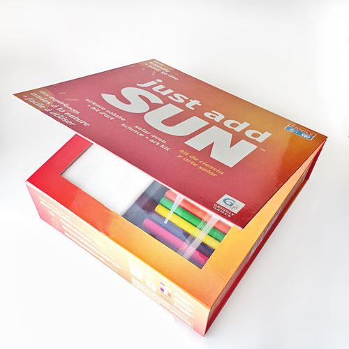 Picture of Griddly Games 4000566 New Just Add Sun Science Kit