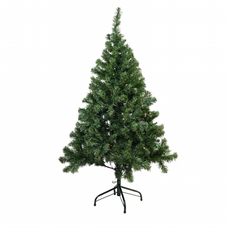 32272626 6 ft. x 42 in. Pre-Lit Mixed Classic Pine Medium Artificial Christmas Tree - Multi LED Lights -  NorthLight