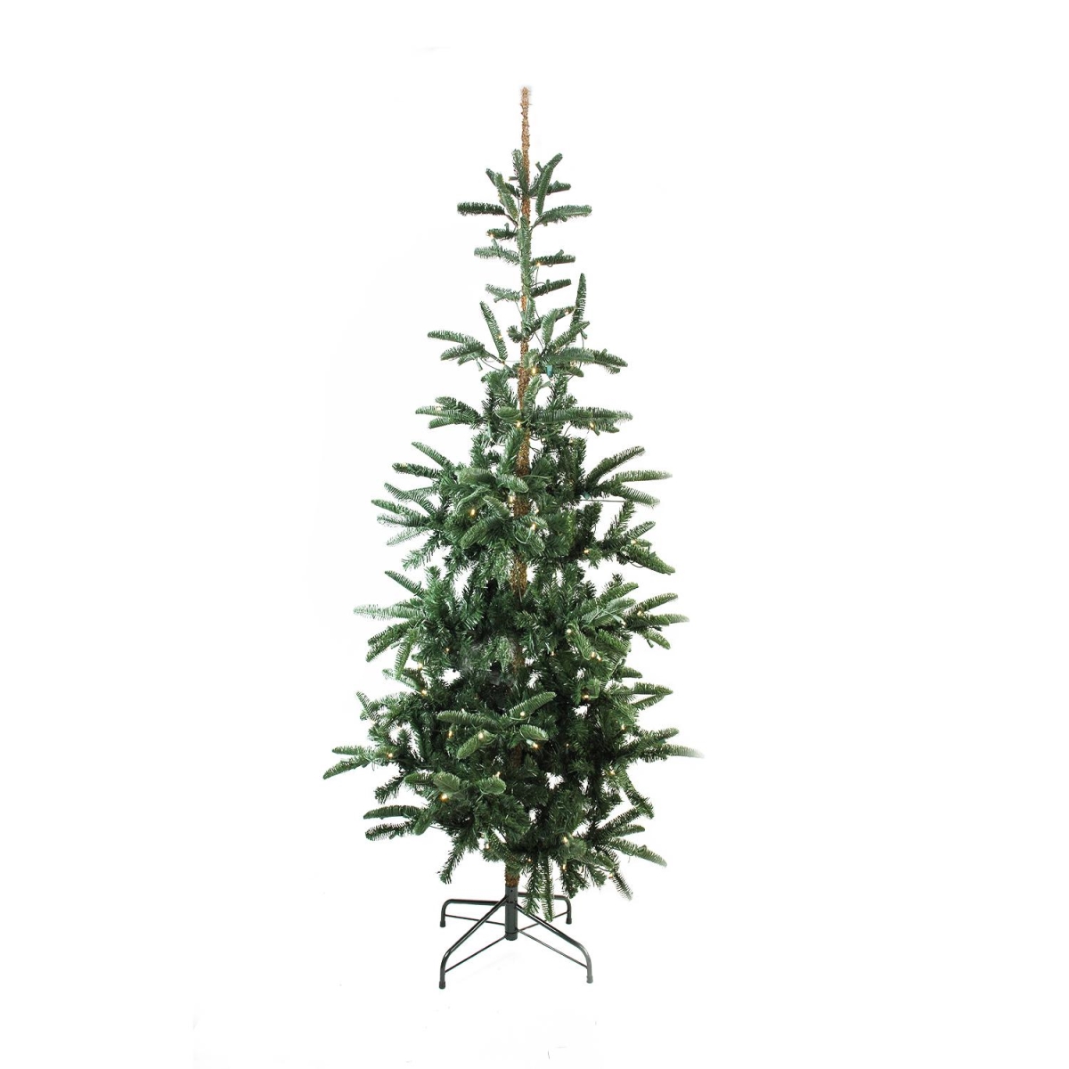 6.5 ft. Pre-Lit Layered Noble Fir Artificial Christmas Tree - Warm Clear LED Lights