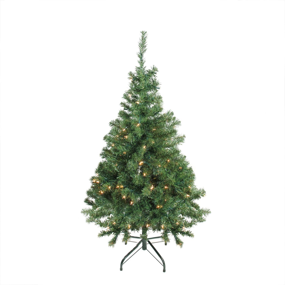 32279788 4 ft. x 30 in. Pre-Lit Niagara Pine Medium Artificial Christmas Tree - Clear Lights -  NorthLight