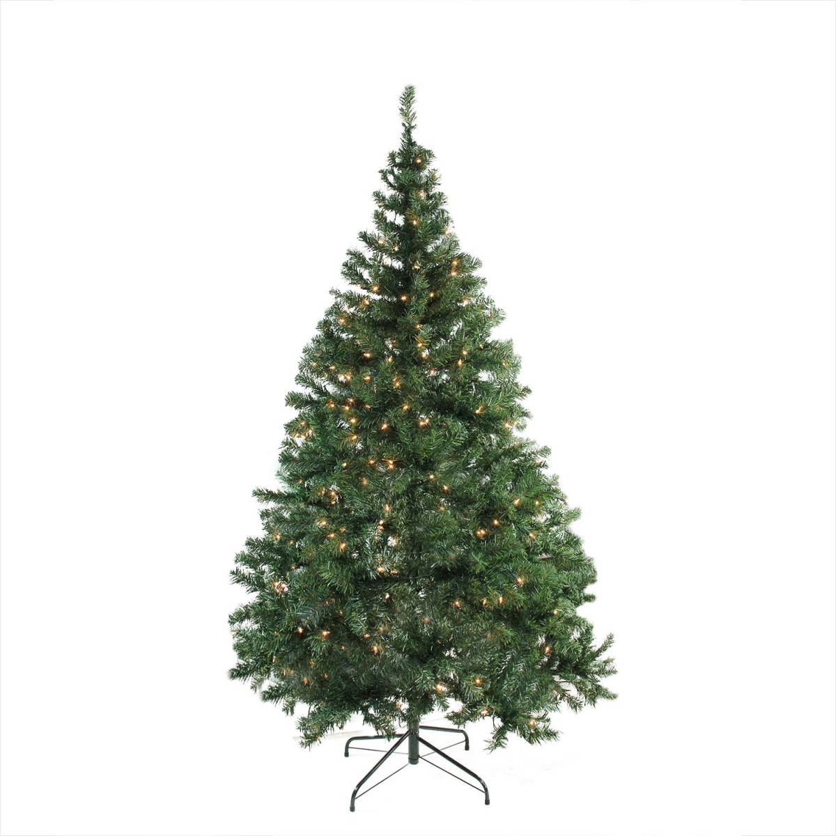 32279789 6.5 ft. x 46 in. Pre-Lit Niagara Pine Medium Artificial Christmas Tree - Clear Lights -  NorthLight