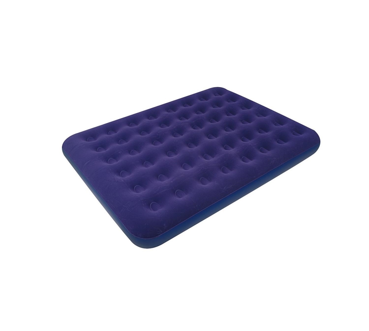 Picture of Pool Central 32590335 80 in. Navy Blue Queen Sized Indoor & Outdoor Flocked Inflatable Air Mattress