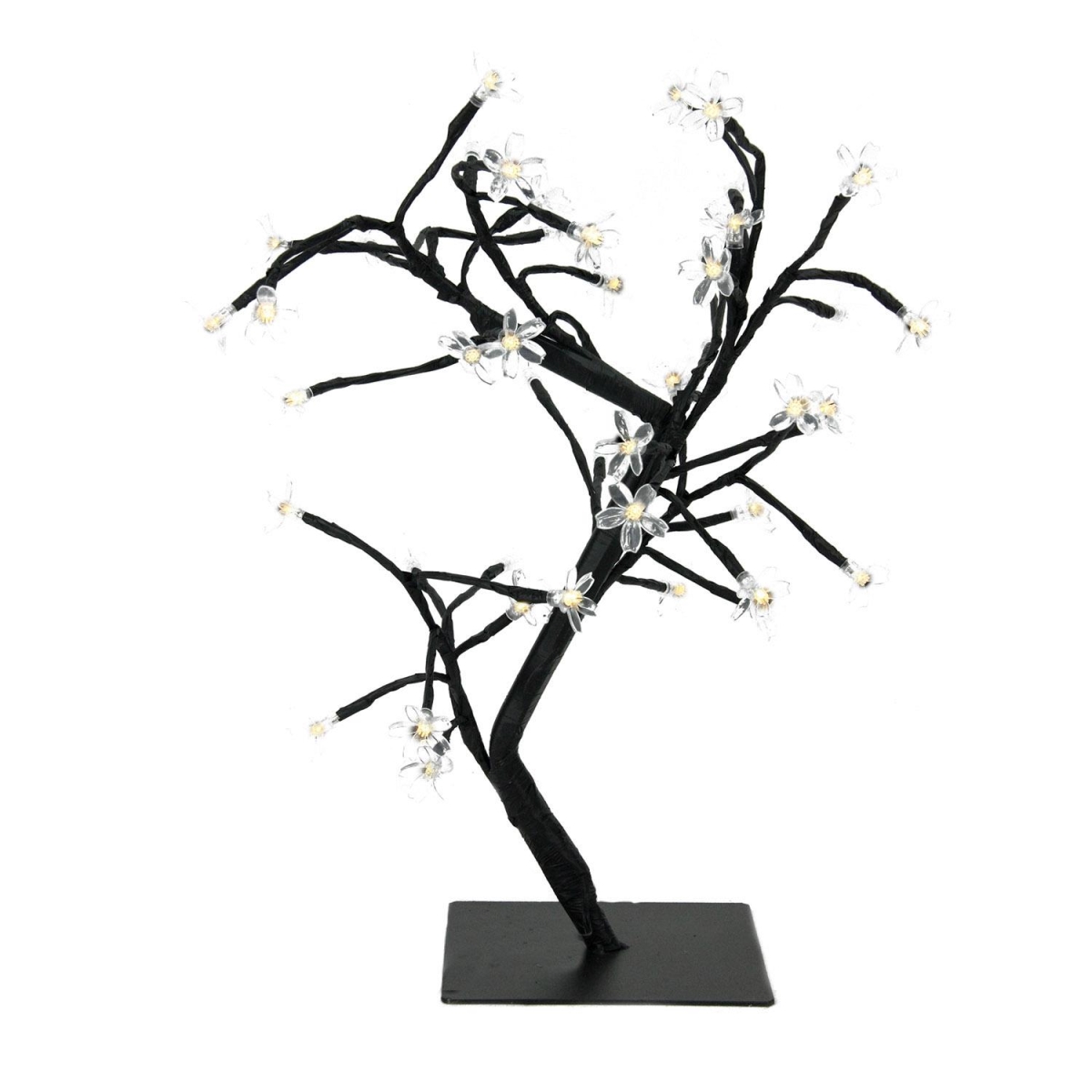 32266834 18 in. LED Lighted Japanese Sakura Blossom Flower Tree - Warm White Lights