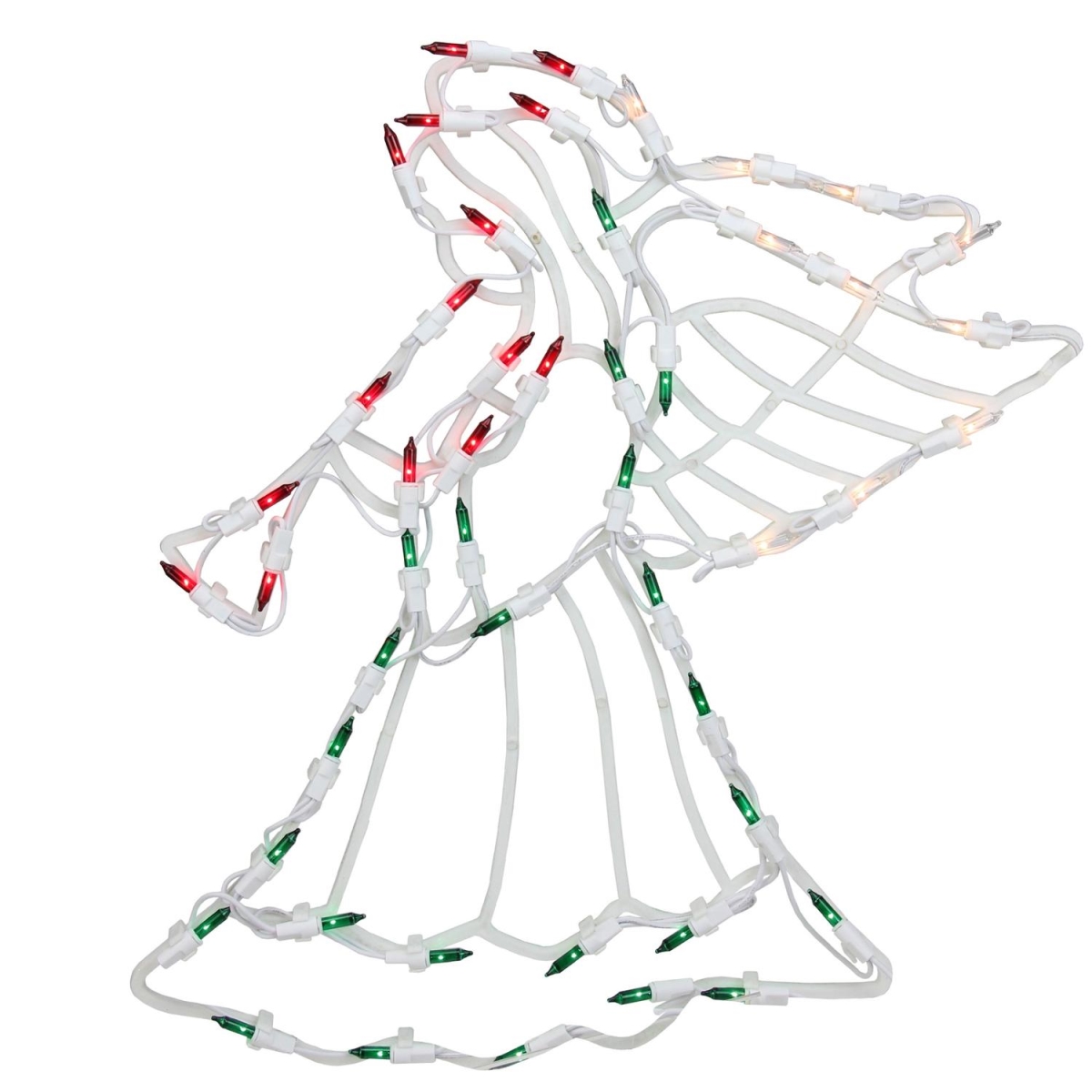 32605983 18 in. Lighted Angel Christmas Window Silhouette Decoration -  NorthLight