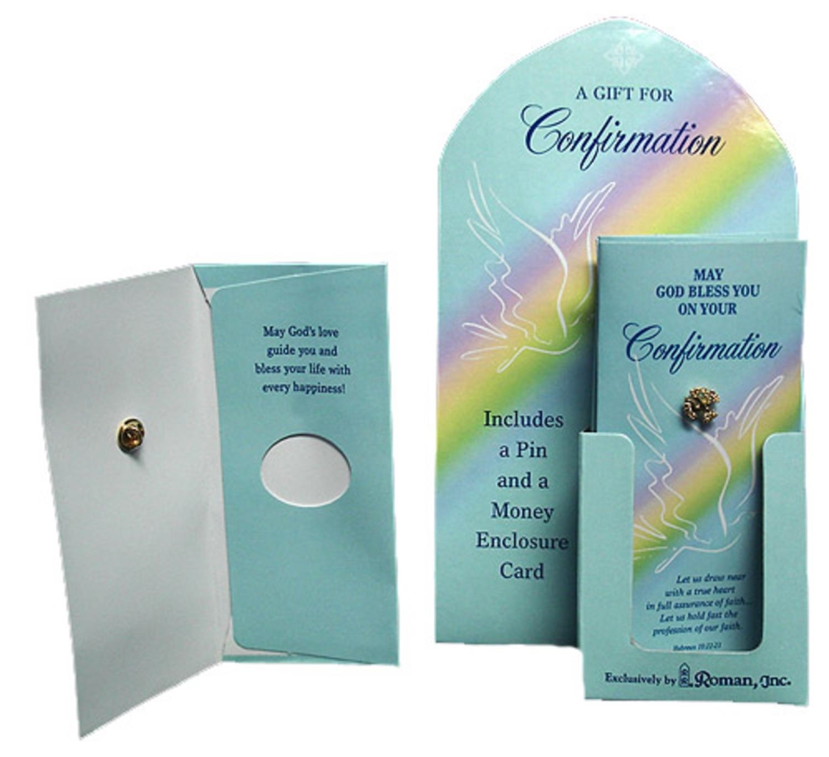 6398896 Club Confirmation Day Gift Money Cards & Pin, Pack of 24